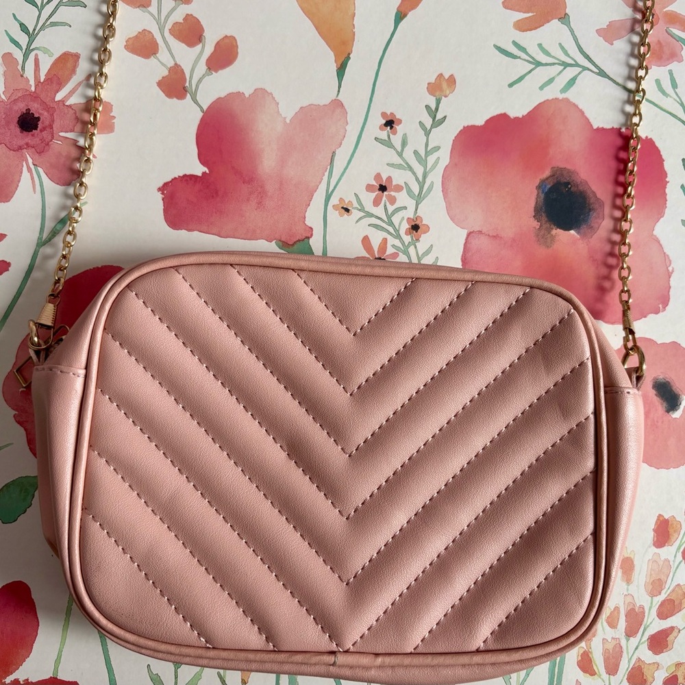 Pink Crossbody Bag